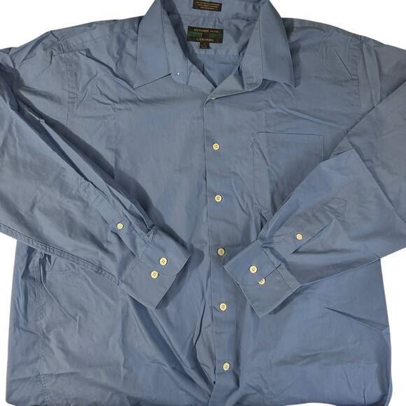 Alexander Julian Colours Blue Button Up Dress Shirt Extra Large XL - Picture 1 of 3